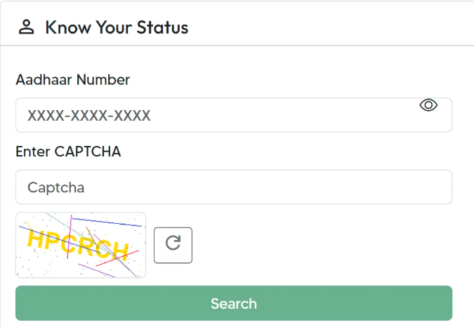 Annadata Sukhibhava Status Form